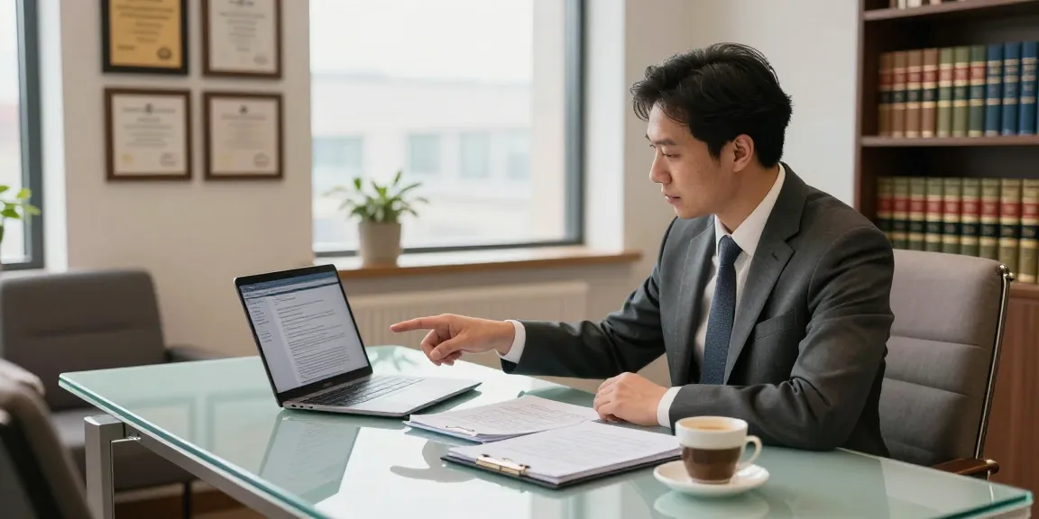 Legal consultation scene with lawyer providing more info on case details.