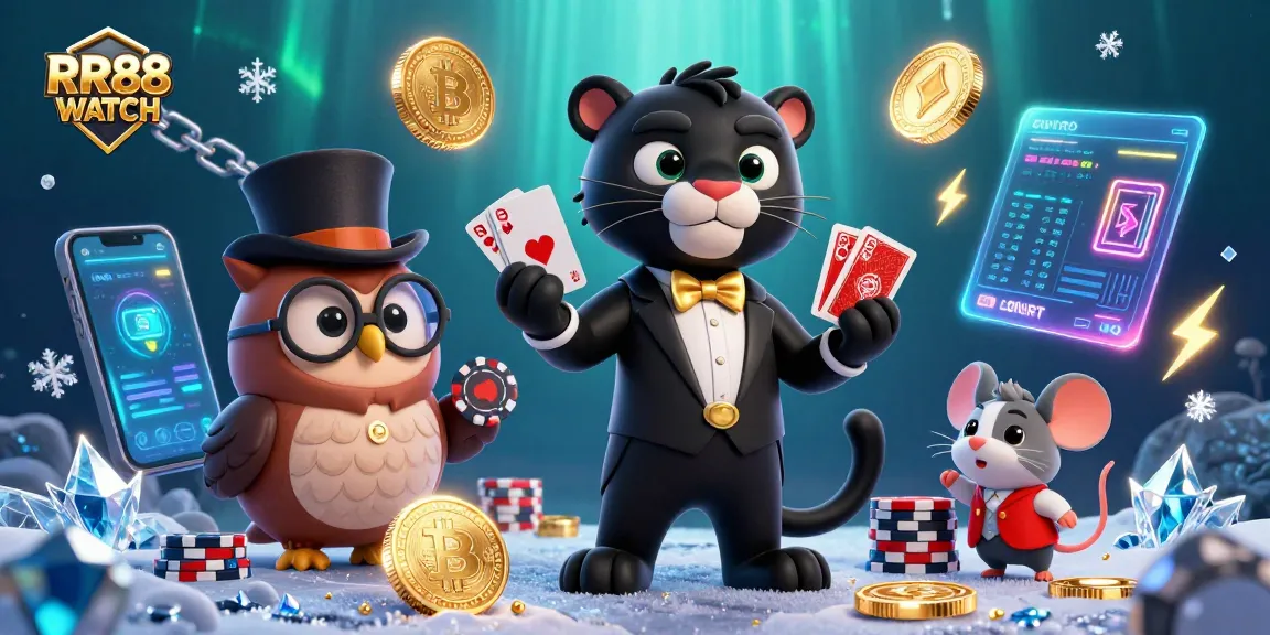 Play thrilling games at RR88 WATCH while experiencing vibrant casino elements and crypto excitement.