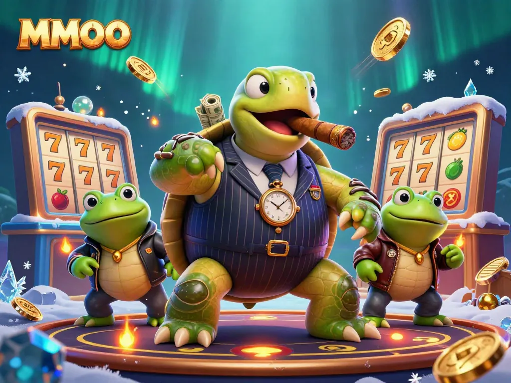 Experience exciting wins at MMOO with dynamic slot elements and eye-catching 3D characters.