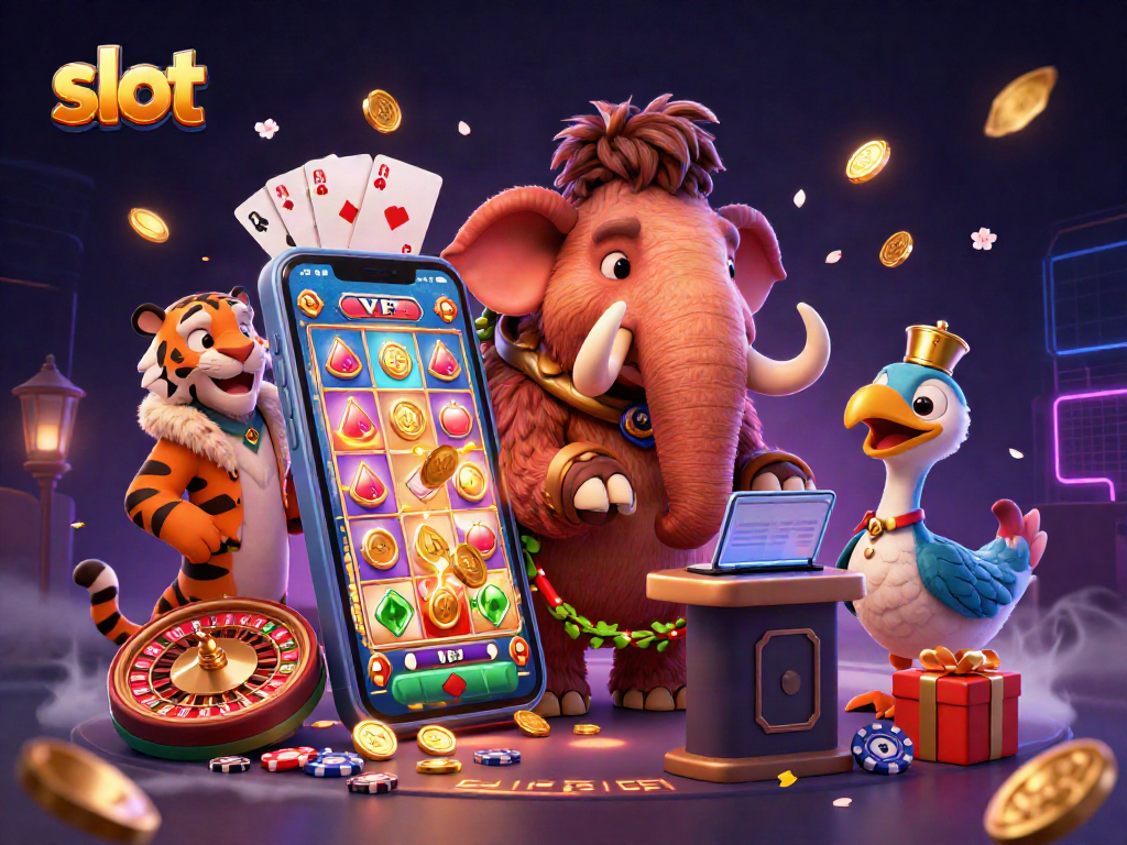 Experience thrilling slot gameplay with the vibrant casino bouncer, VIP guest, and doorman in a dynamic scene.