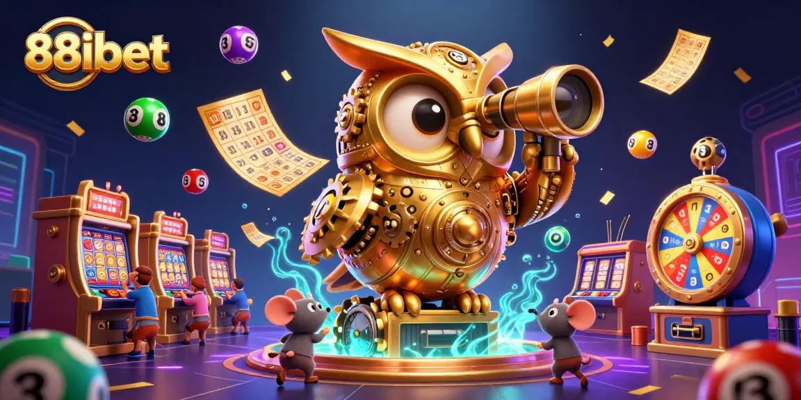 Discover thrilling gameplay at 88ibet with a vibrant casino scene featuring immersive lottery and gaming elements.